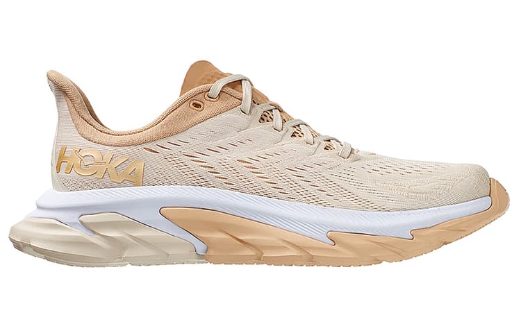HOKA ONE ONE Clifton Edge Almond Milk Beige 4
