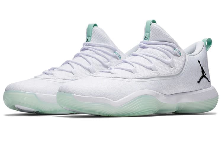 Air Jordan Super Fly Low White Green 5
