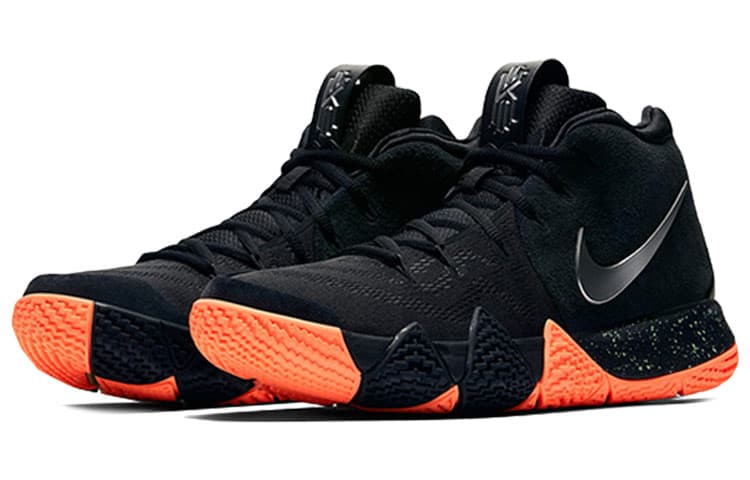 Nike Kyrie 4 Black Silver Orange 6