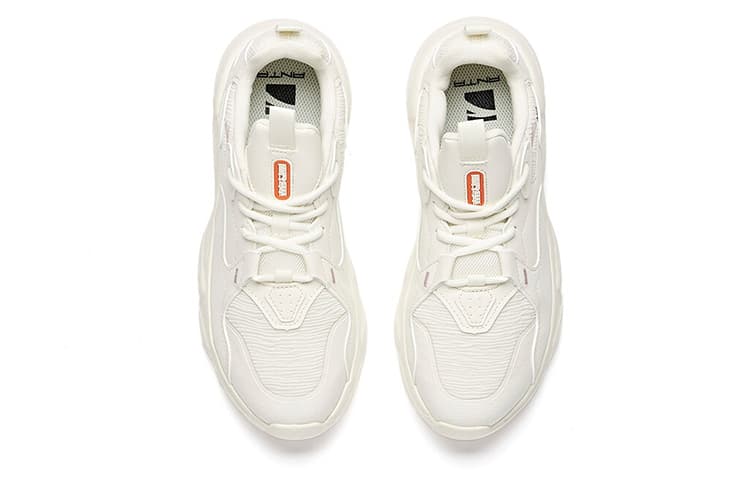 ANTA Casual Shoes Women's Low-Top Ivory White 6