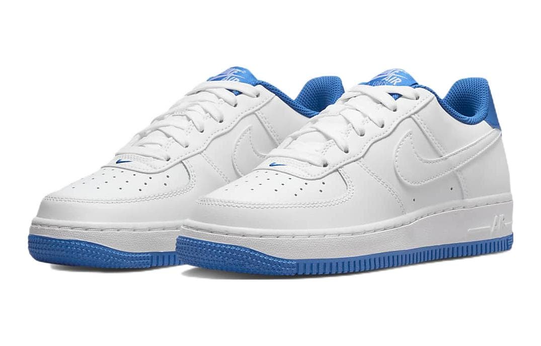 Nike Air Force 1 Low '07 White Light Photo Blue GS 5
