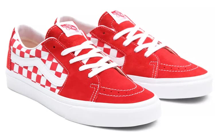 Vans SK8 Low 'Checkerboard Racing Red' 6
