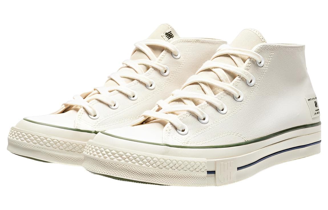 Chuck 70 Undefeated X Converse Mid 'Parchment Chive' 4