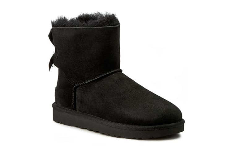 UGG Mini Bailey Bow Ii Black Women's 4