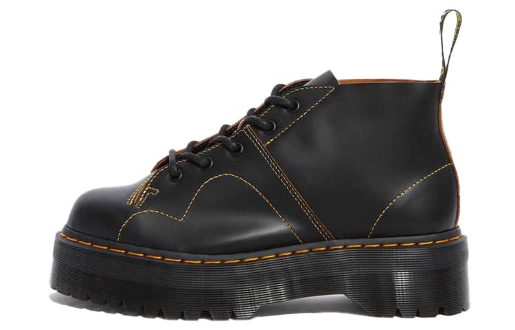Dr.Martens Church Platform Monkey Boots 'Black' 2