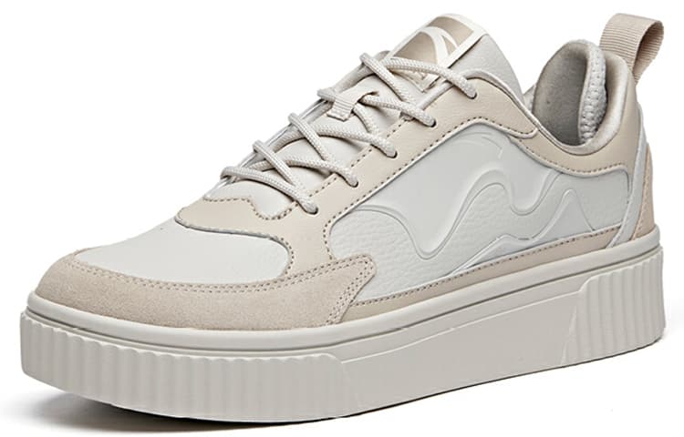 Anta Life Collection Water-Resistant Wear-Resistant Slip-Resistant Low-Top Skateboard Shoes Gray 3