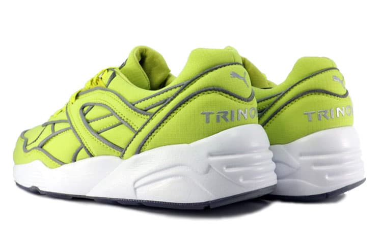 PUMA R698 Cushioning Anti-Slip And Wear-Resistant Low-Top Casual Shoes Women's Green 6