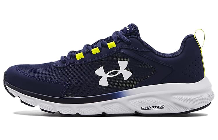 Under Armour Charged Assert 9 'Midnight Navy Yellow Ray'