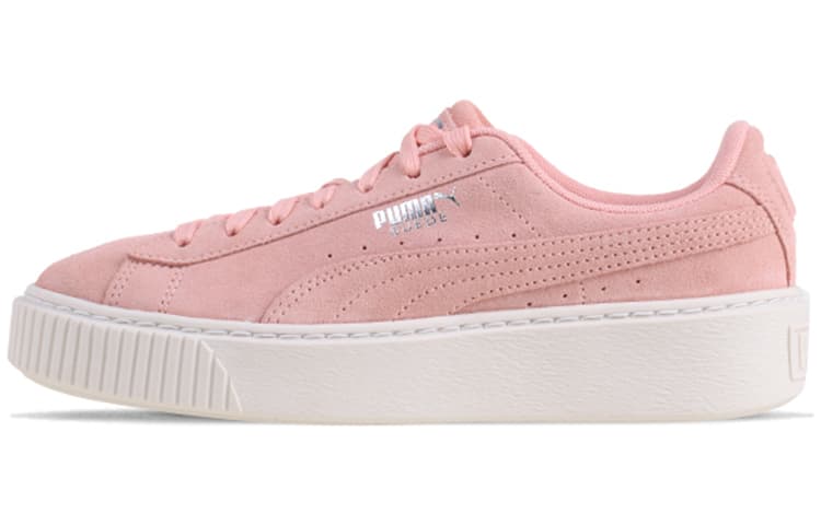 PUMA Suede Platform Super Jewel Big Kid Pink