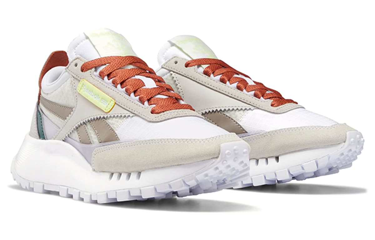 Reebok Women's Classic Leather Legacy 'White Luminous Lilac' Women's 5