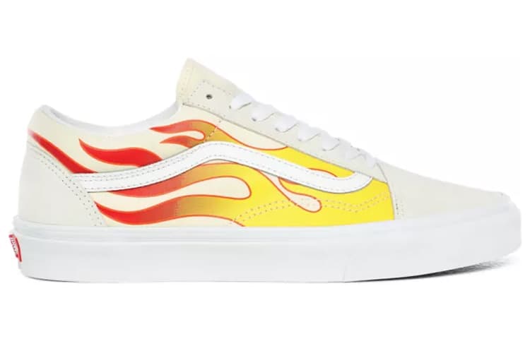 Old Skool Vans 'Flame' 4