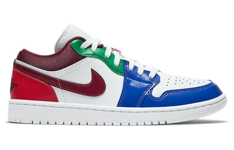 JORDAN 1 Low Multi Color Women's 3