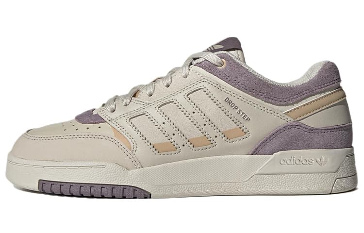 Adidas Originals Drop Step Low 'White Purple' Women's 2