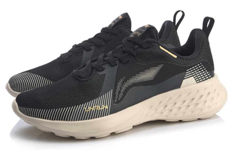 LiNing SOFT ELEMENT Element Anti-Slip Wear-Resistant Low-Top Casual Shoes Women's Black 6