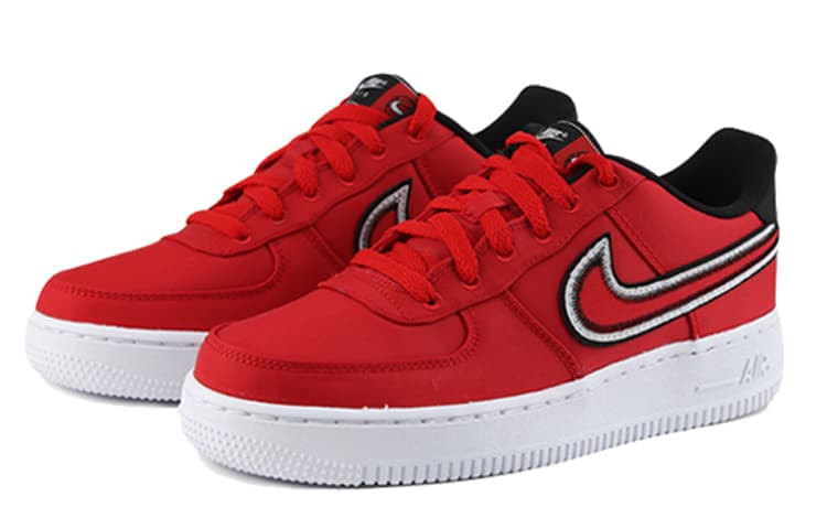 Nike Air Force 1 Low LV8 University Red White GS 5