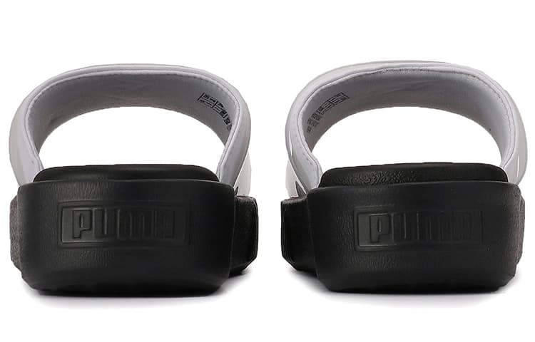 PUMA Platform Slide 'Black White' Women's 3