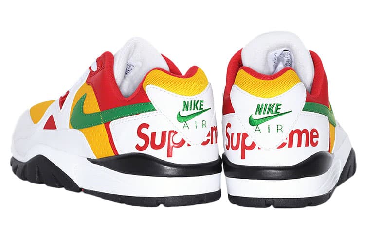 Nike Cross Trainer Low Supreme White Yellow Red 5