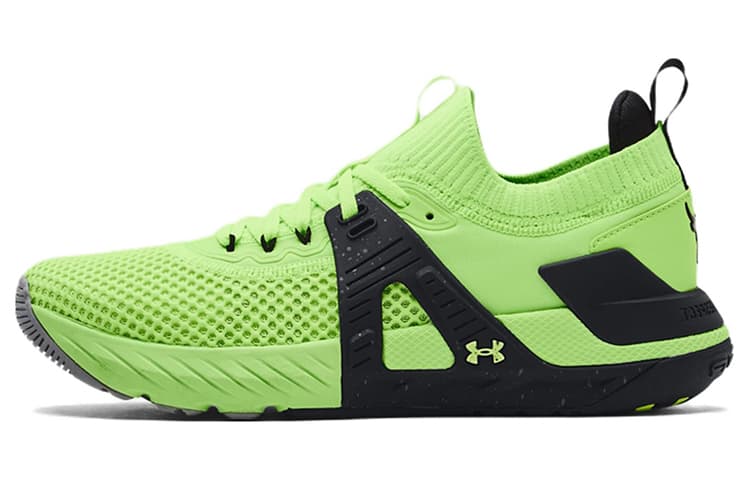 Under Armour Project Rock 4 Training Shoes 'Quirky Lime' 2