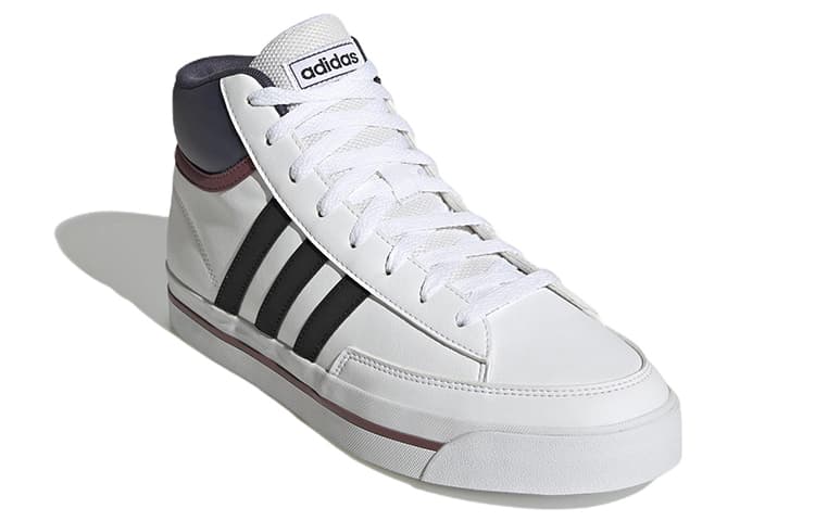 Adidas Neo Retrovulc Mid Skateboarding 'White' 5
