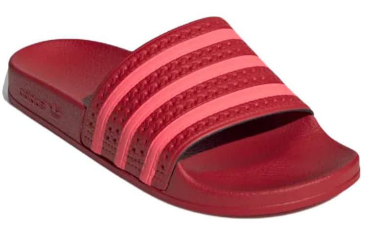 Adidas Originals Adilette Slide 'Scarlet' Women's 6