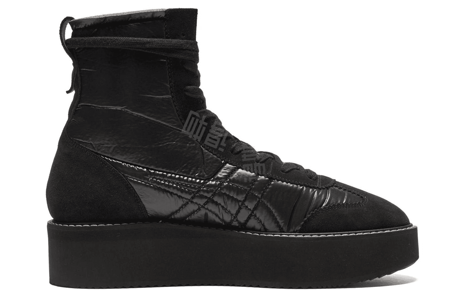 Onitsuka Tiger Delegation Chunk Skateboard Shoes Unisex High top Black 4