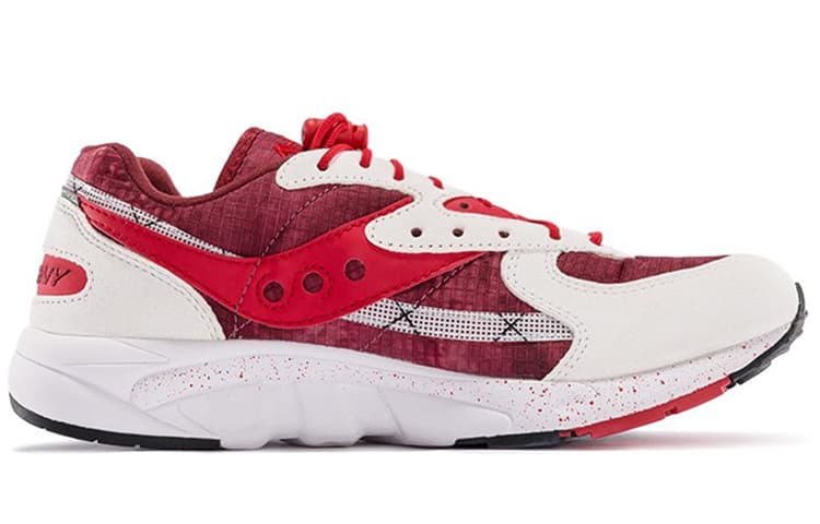 Saucony Aya Tie Dye Red 4