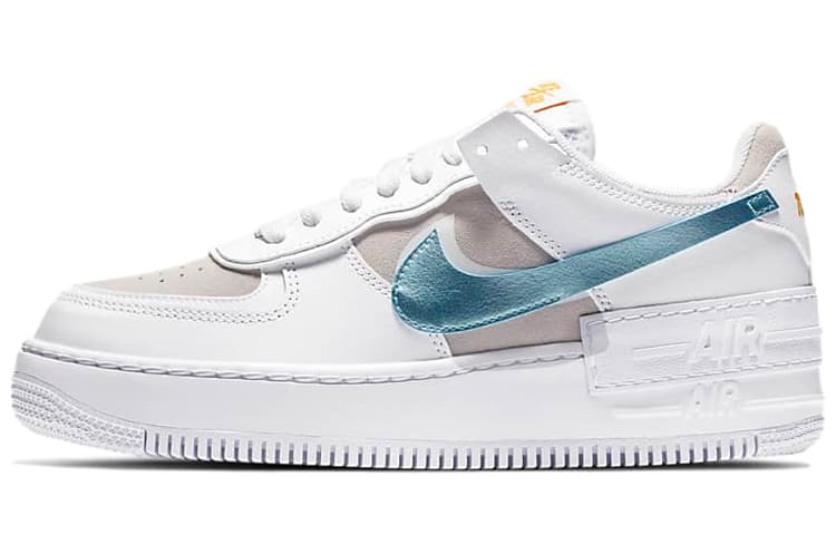 Nike Air Force 1 Low Shadow White Vast Grey Glacier Ice Women's 2
