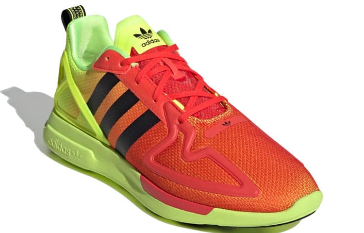 Zx 2K Adidas Originals Flux 'Solar Yellow Hi-Res Red' 6
