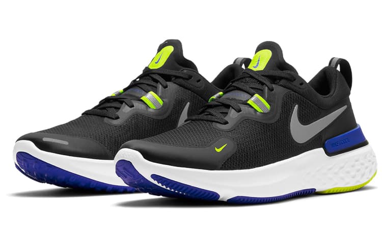 Nike React Miler Black Cyber Blue 5