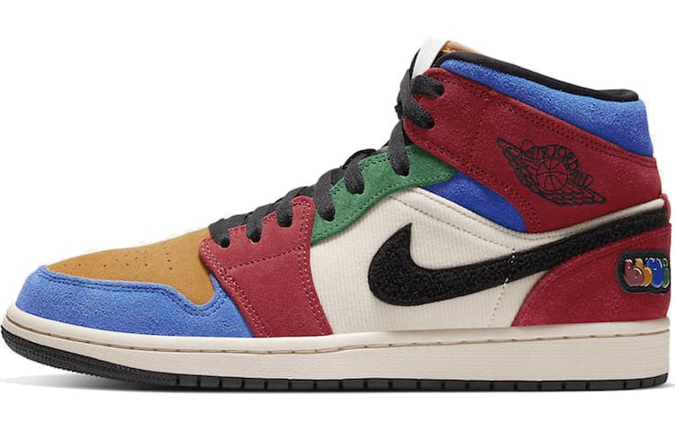JORDAN 1 Mid Se Fearless Blue The Great