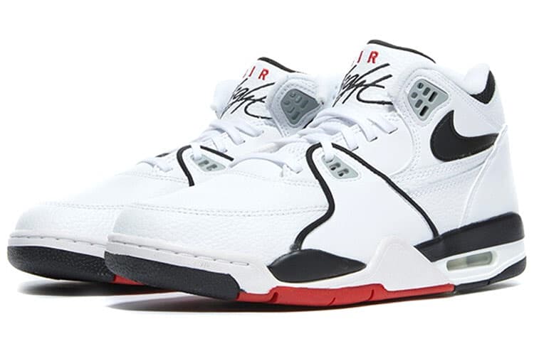Nike Air Flight '89 White Black 5