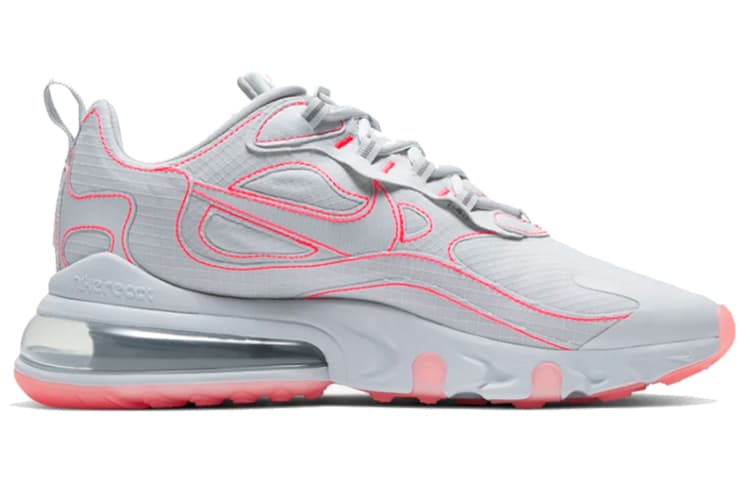 Nike Air Max 270 React Stitch White Flash Crimson 4