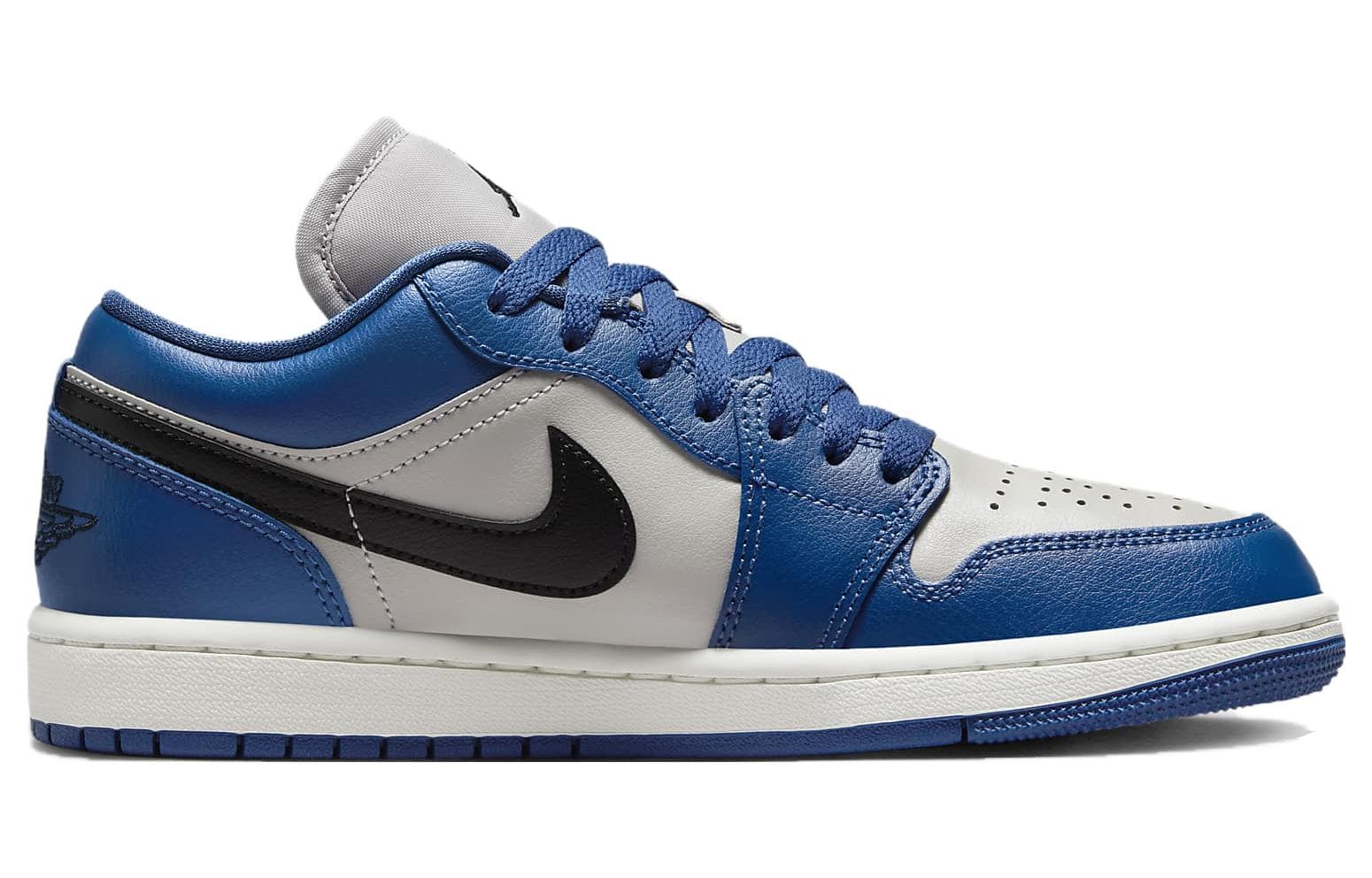 JORDAN 1 Low French Blue College Grey Women's 3