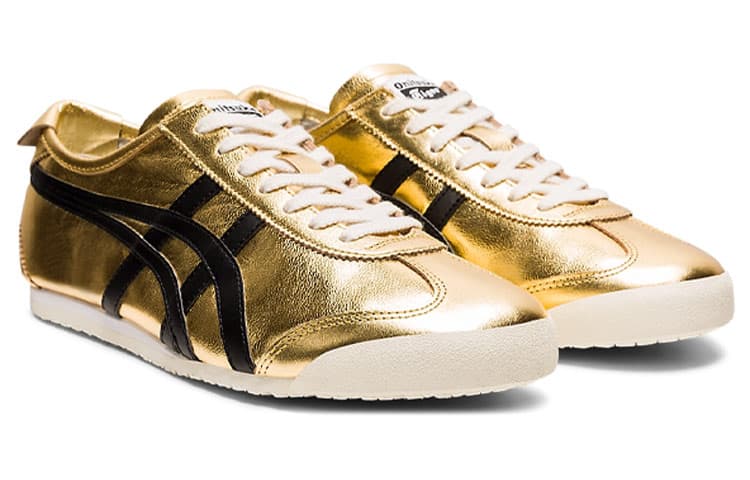 Onitsuka Tiger Mexico 66 Pure Gold/Black 6