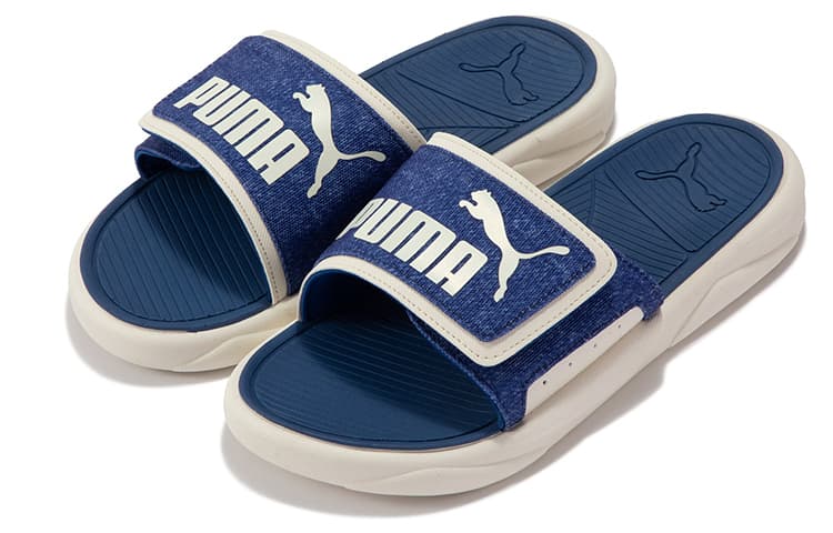 PUMA Royalcat Comfort Slides 'Denim' 5