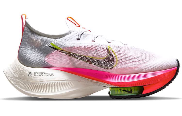Nike Air Zoom Alphafly Next% Flyknit White Pink 3