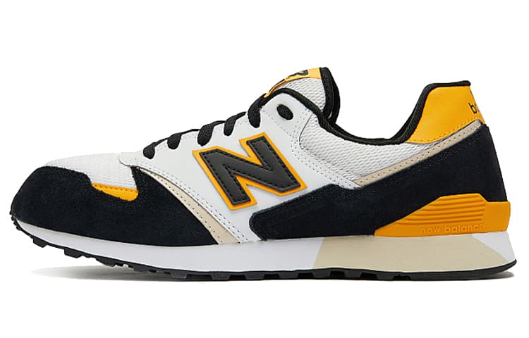 New Balance 446 Series Black White Yellow 2