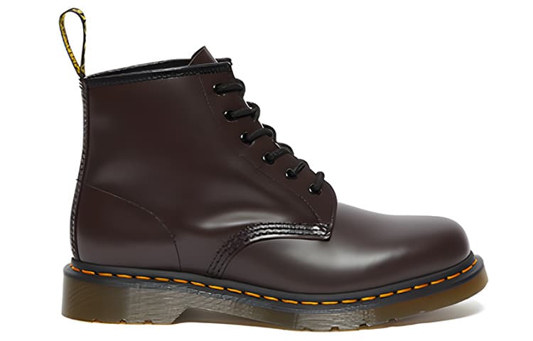 Dr.Martens Retro 6 Martin Boots Unisex Deep Red 4