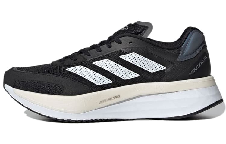 Adizero Boston Adidas 10 Wide 'Black White'
