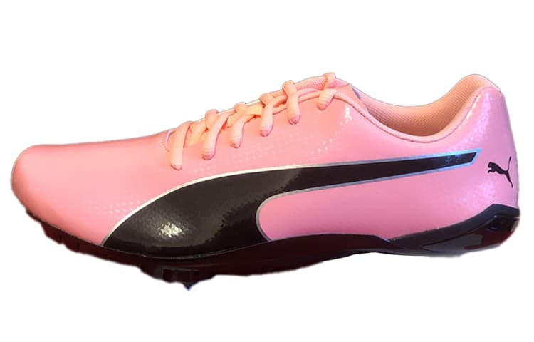 PUMA EvoSPEED Prep Sprint 2 Spiked Shoes Pink/Black 6
