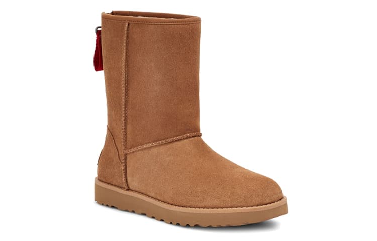 UGG W Classic Short Logo Zip Women's 6