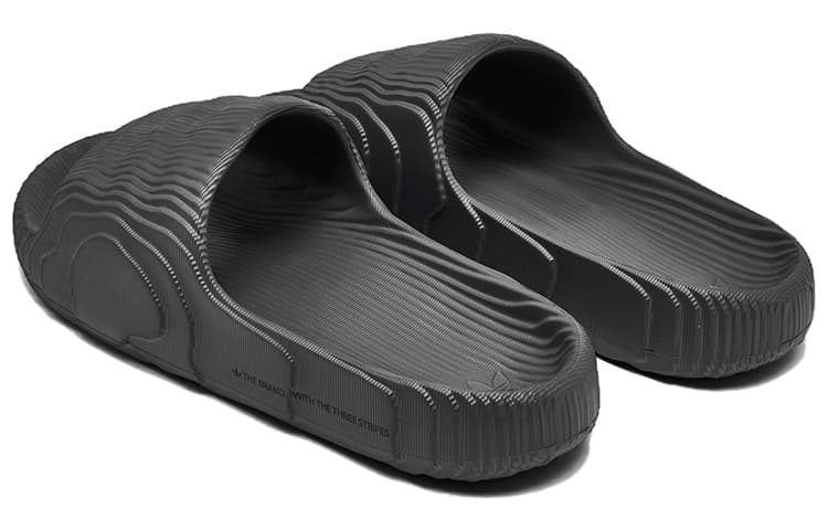 Adidas Originals Adilette 22 Slides Grey Five 5