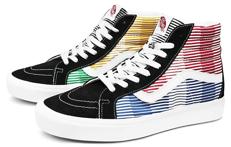 Vans Comfycush SK8 Hi Reissue 'Black Red Blue' 4