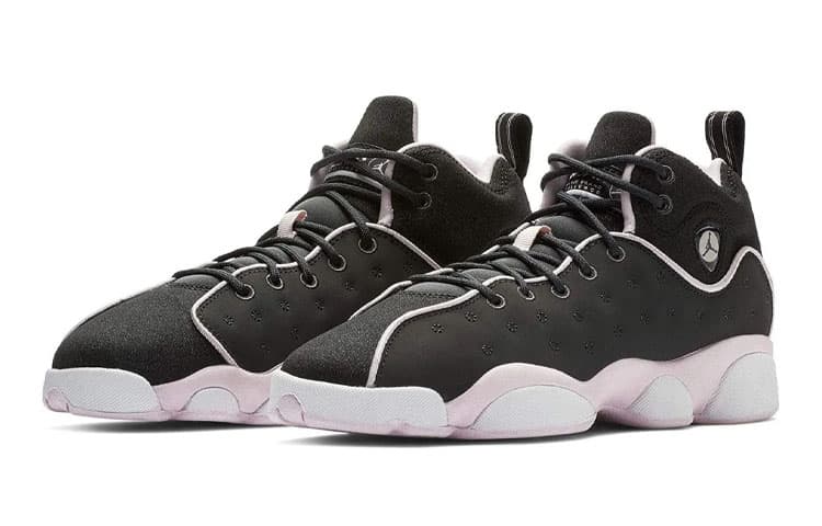 Air Jordan Jumpman Team 2 'Black Pink Foam' GS 5