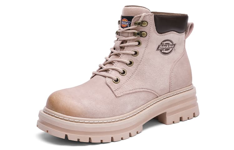 Dickies Martin Boots Women's Pink 3