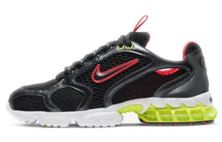 Nike Air Zoom Spiridon Cage 2 Metallic Hematite Track Red Volt Women's 2