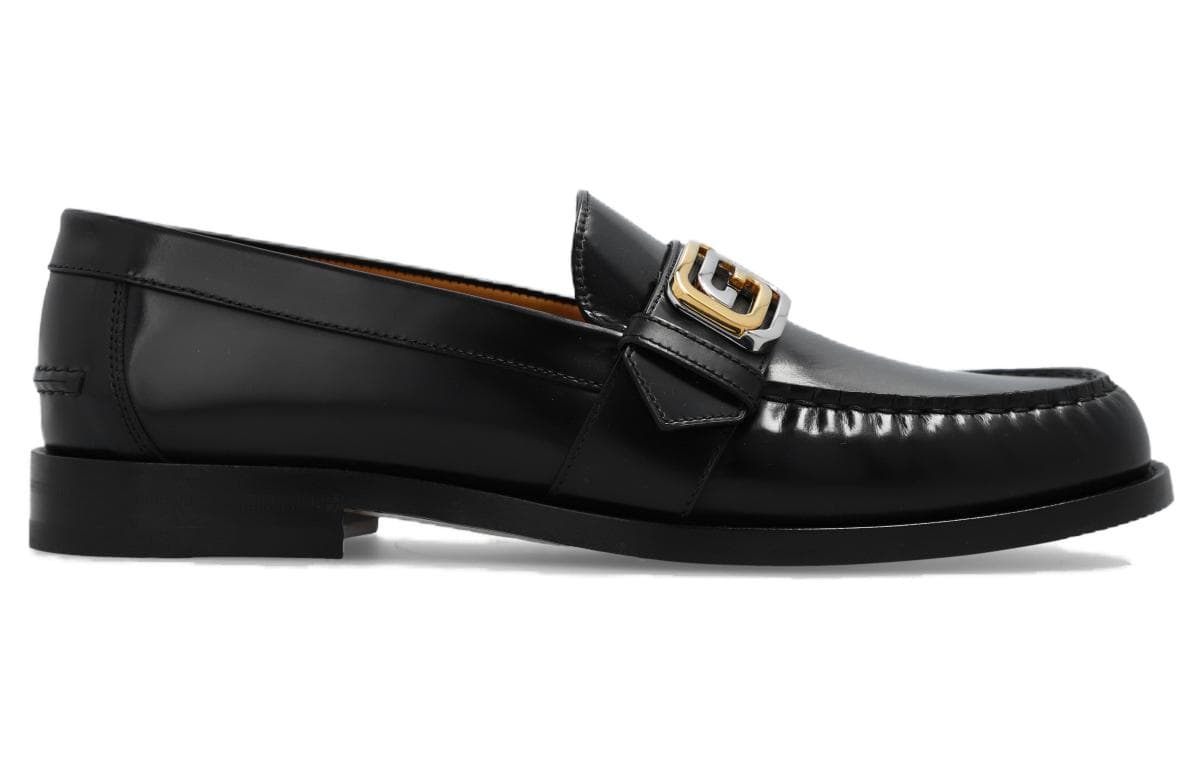 GUCCI Gg Buckle Loafer Black 4