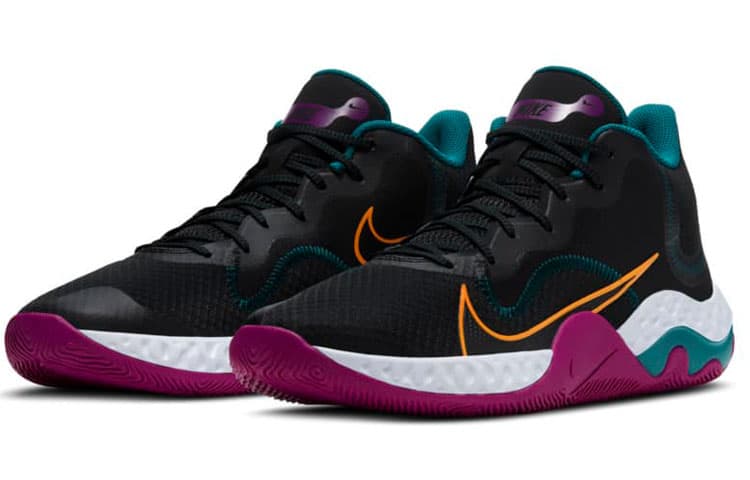 Nike Renew Elevate Black University Gold 6