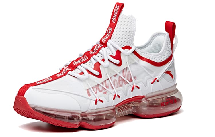 Coca-cola X ANTA Casual Shoes Women's Low-Top Red White 5