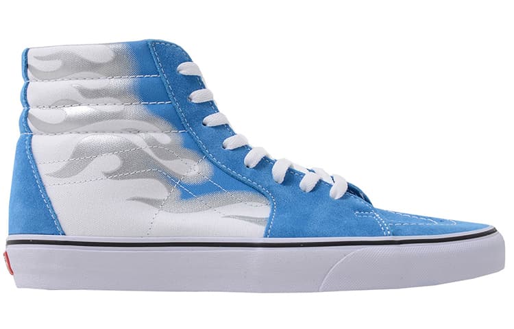 Vans SK8 HI Sky Blue 'Blue White' 3